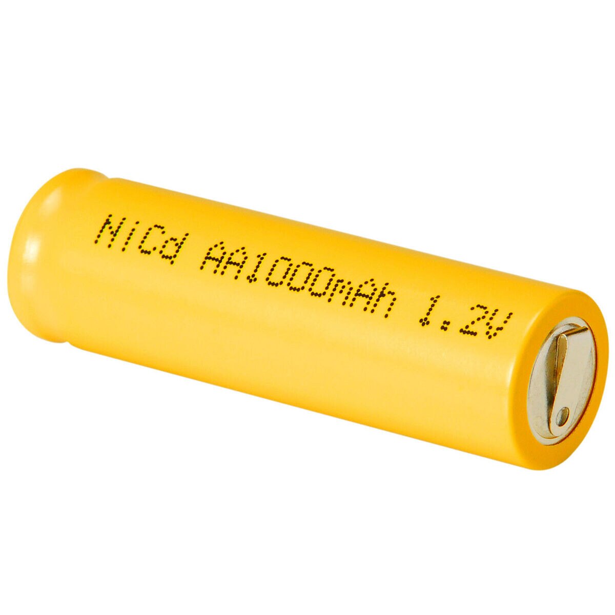 AA NiCd Cell Battery with Tabs 1000mAh